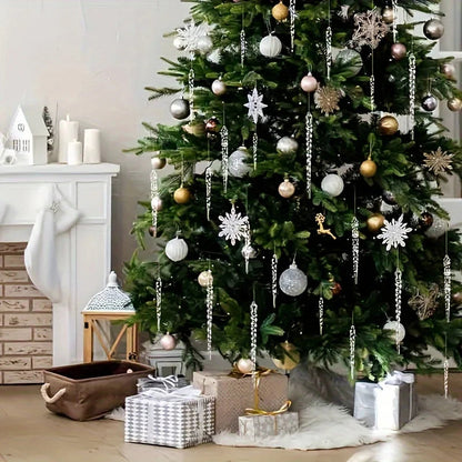 Crystal Icicle Ornaments | Sparkling Winter Decor for Parties 2