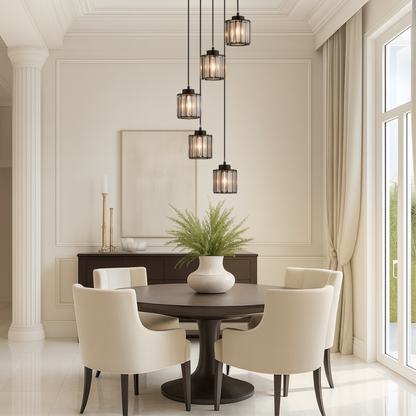 Crystal Stair Chandelier | Elegant Fluted Design for Modern Interiors 2