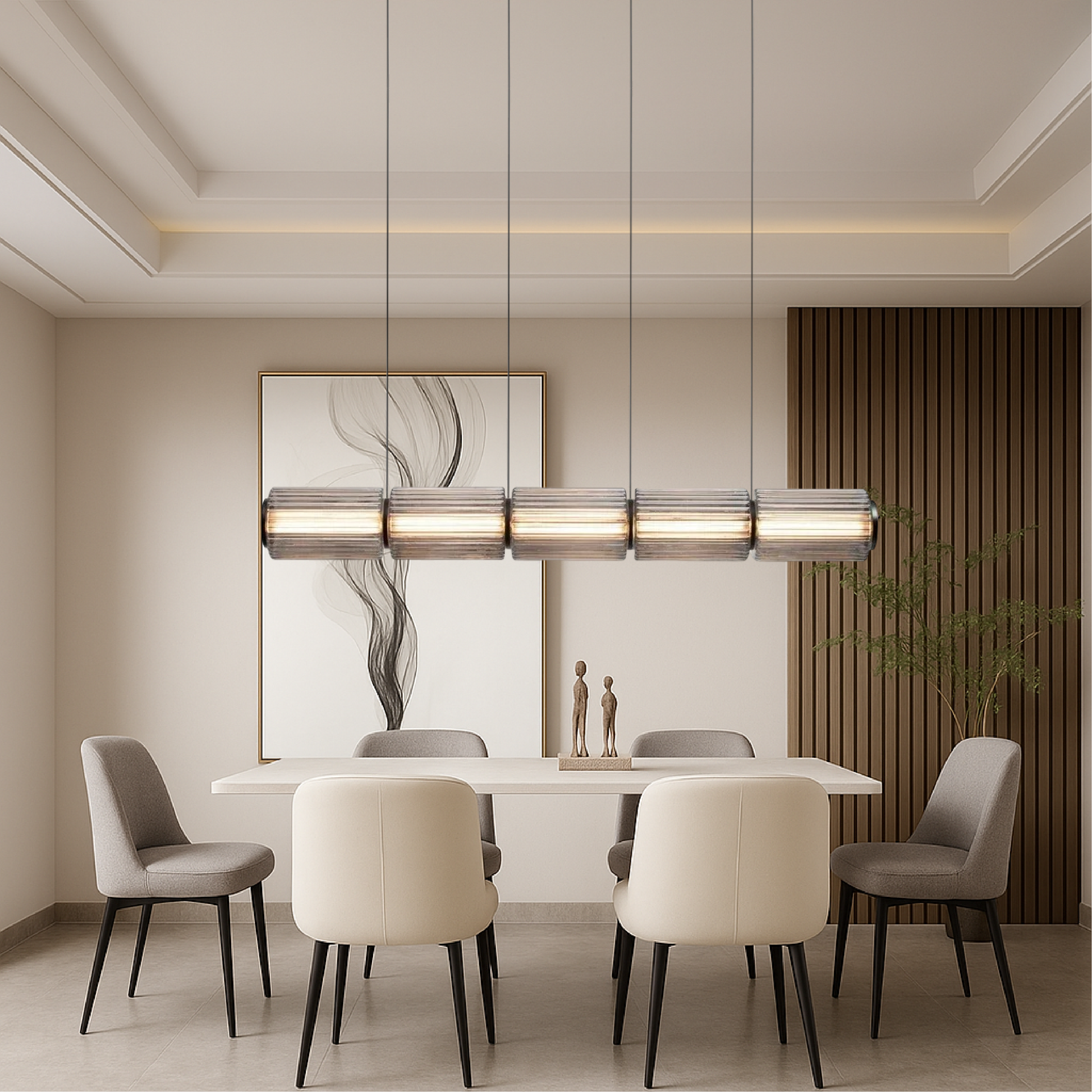 Cylinder Pendant Light | Modern Minimalist Design for Dining Spaces 3