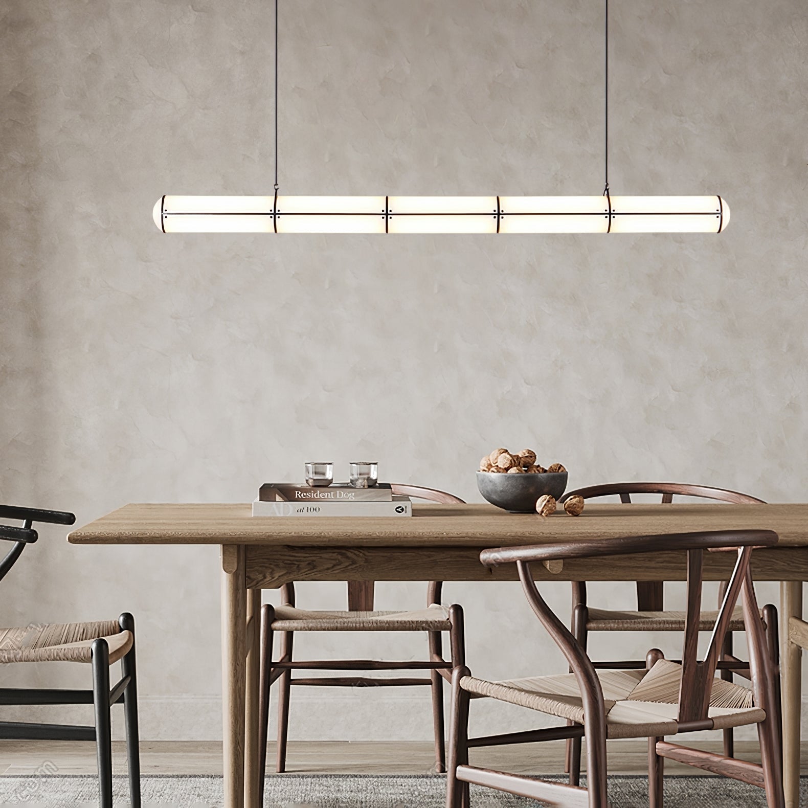 Cylindrical Pendant Light | Customizable LED Design for Modern Interiors 4