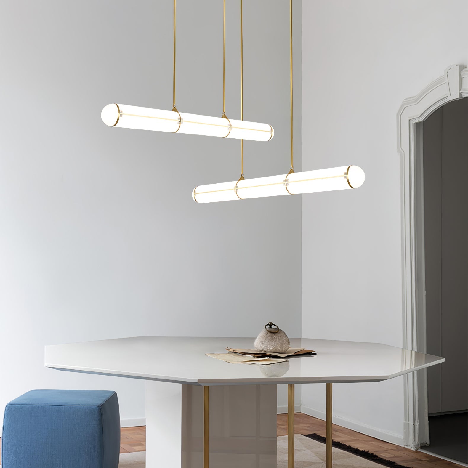 Cylindrical Pendant Light | Customizable LED Design for Modern Interiors 7