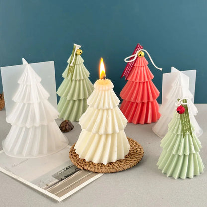 DIY Christmas Tree Candle Mold | Versatile Silicone Design for Creative Projects 2