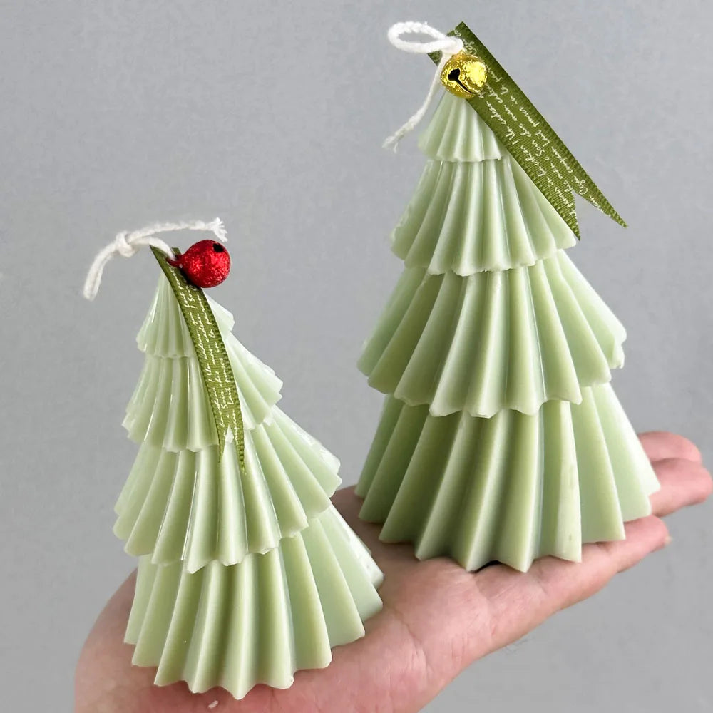 DIY Christmas Tree Candle Mold | Versatile Silicone Design for Creative Projects 4