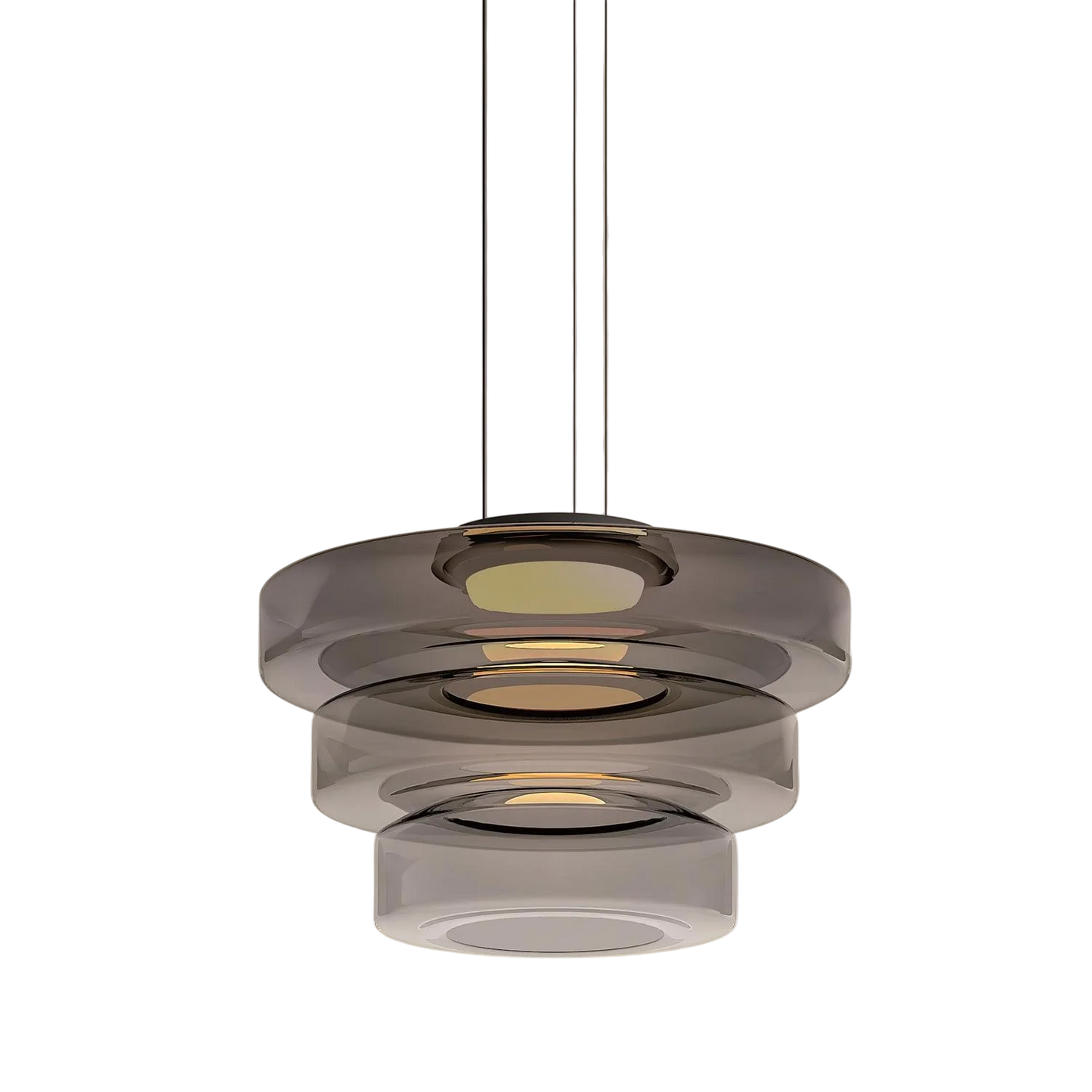 Danish Glass Pendant Lamp | Minimalist Bauhaus Design for Modern Spaces 0