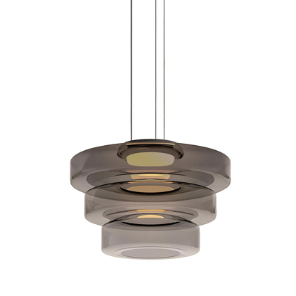 Danish Glass Pendant Lamp | Minimalist Bauhaus Design for Modern Spaces 0