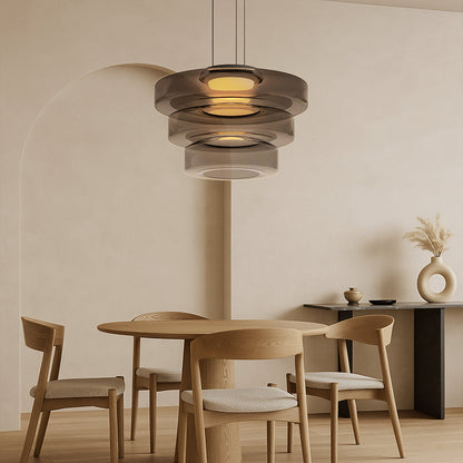 Danish Glass Pendant Lamp | Minimalist Bauhaus Design for Modern Spaces 4
