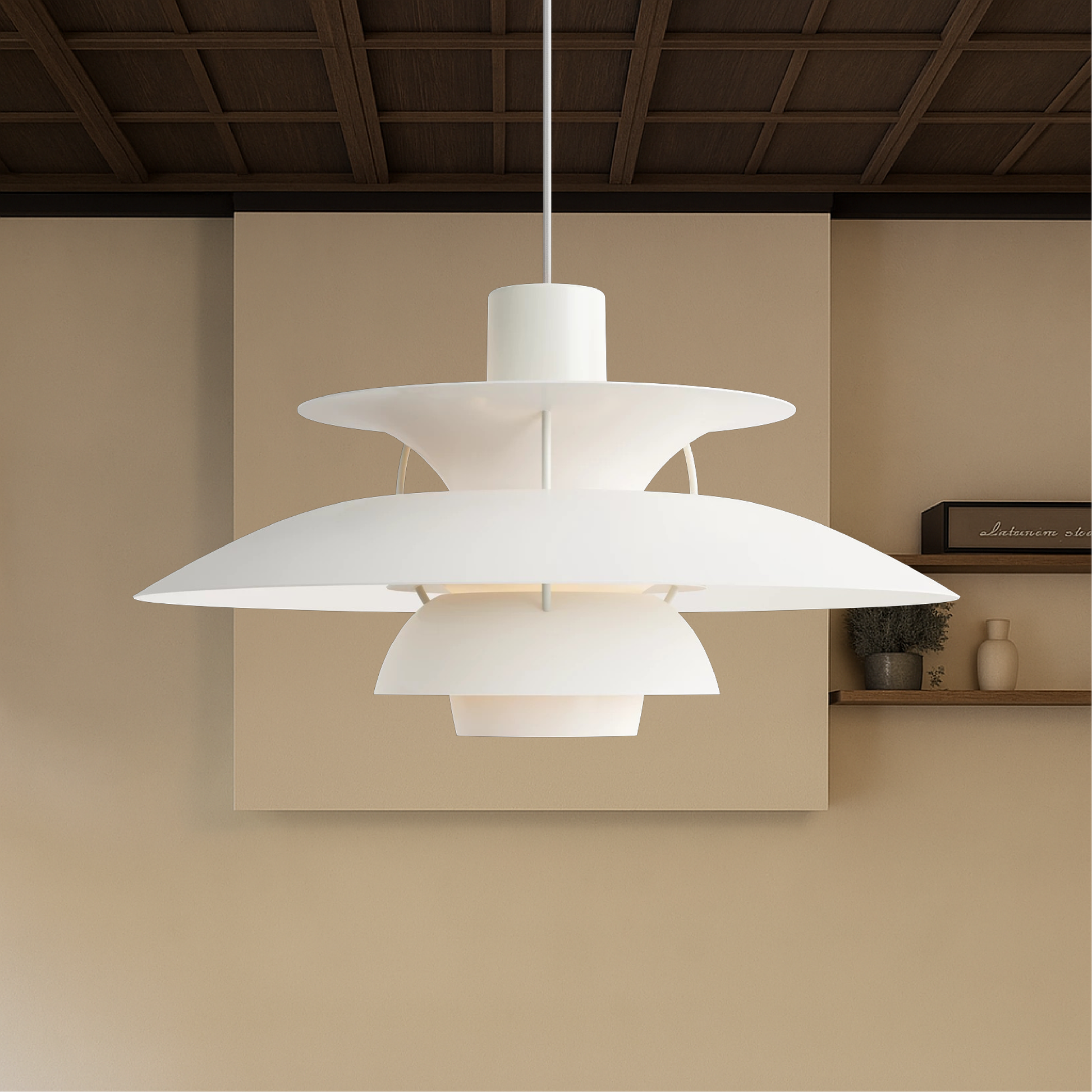 Danish Pendant Lamp | Modern Layered Design for Kitchen Island Lighting 8