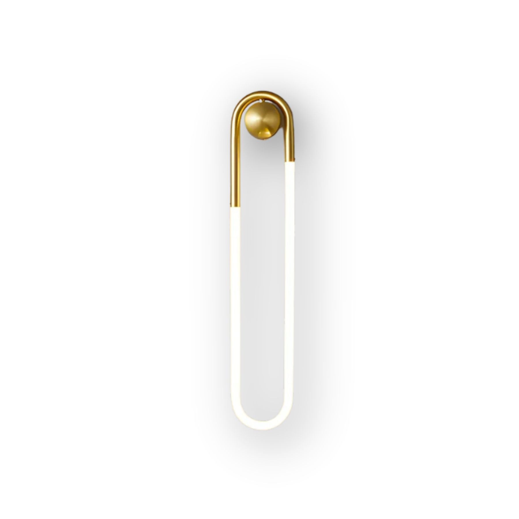 Dimmable Wall Sconce Lighting | Elegant Brass Finish with Remote Control 1
