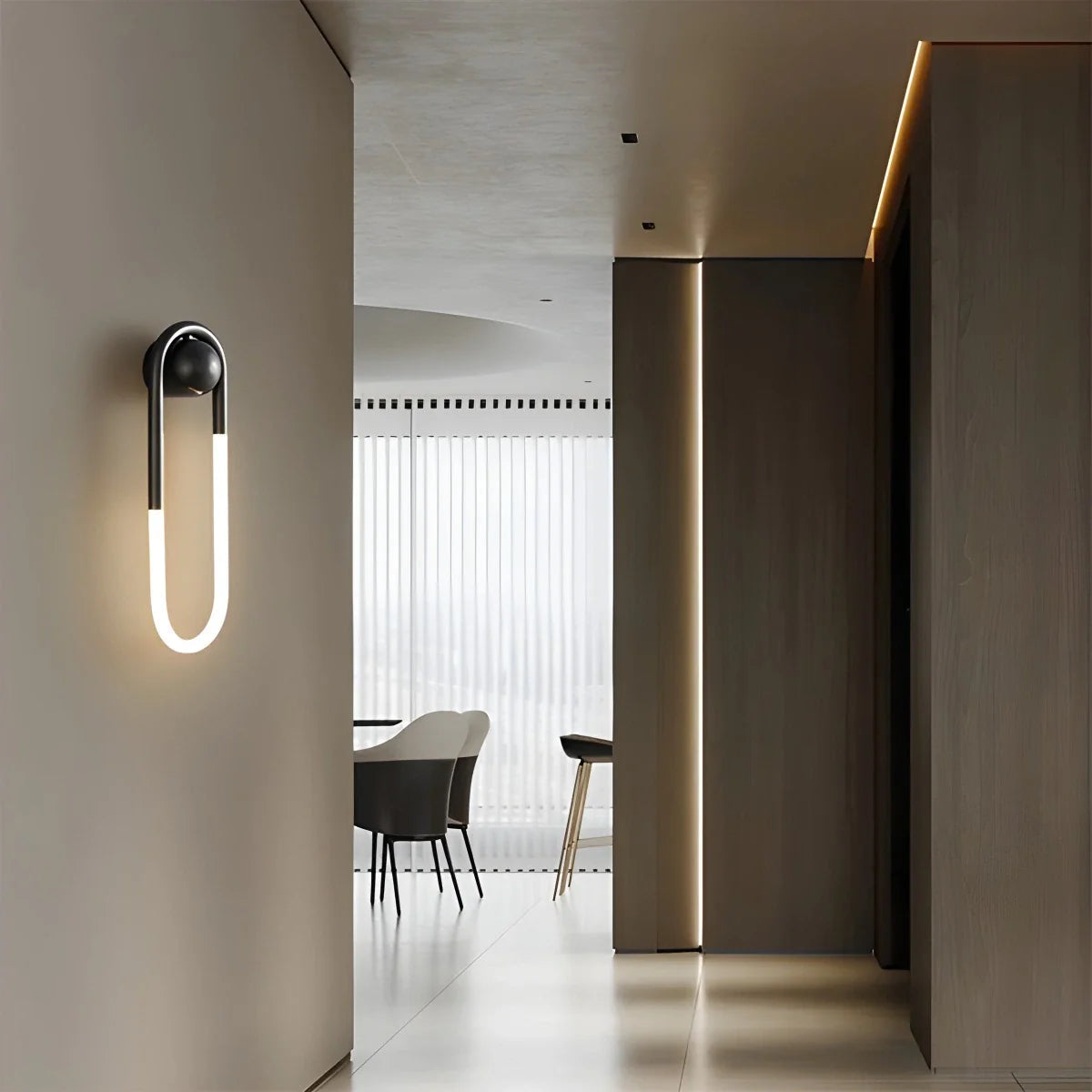 Dimmable Wall Sconce Lighting | Elegant Brass Finish with Remote Control 4