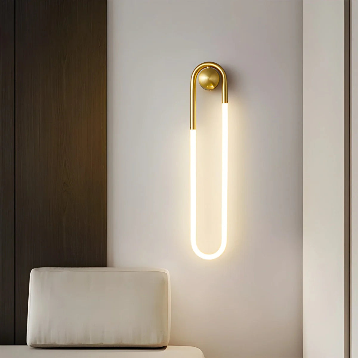 Dimmable Wall Sconce Lighting | Elegant Brass Finish with Remote Control 9