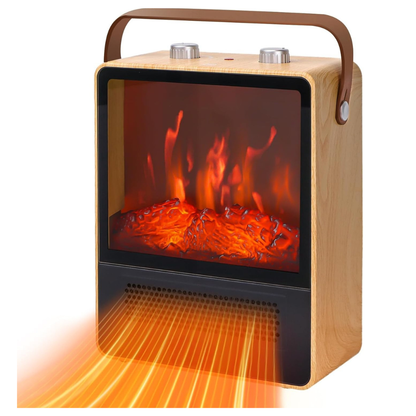 Electric Fireplace Insert | Realistic 3D Flame Effect with 4 Heating Modes 2