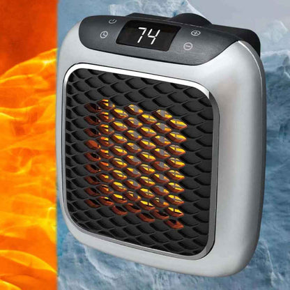 Electric Space Heater | Fast Heating, Digital Thermostat, Portable, Energy Efficient 0