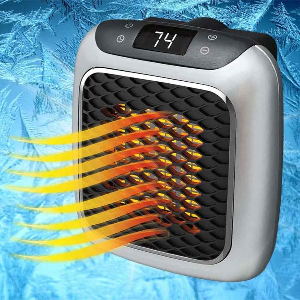 Electric Space Heater | Fast Heating, Digital Thermostat, Portable, Energy Efficient 1