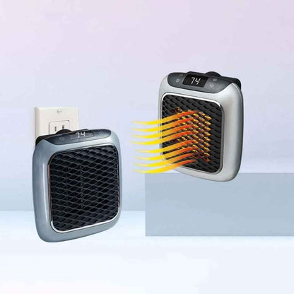 Electric Space Heater | Fast Heating, Digital Thermostat, Portable, Energy Efficient 4
