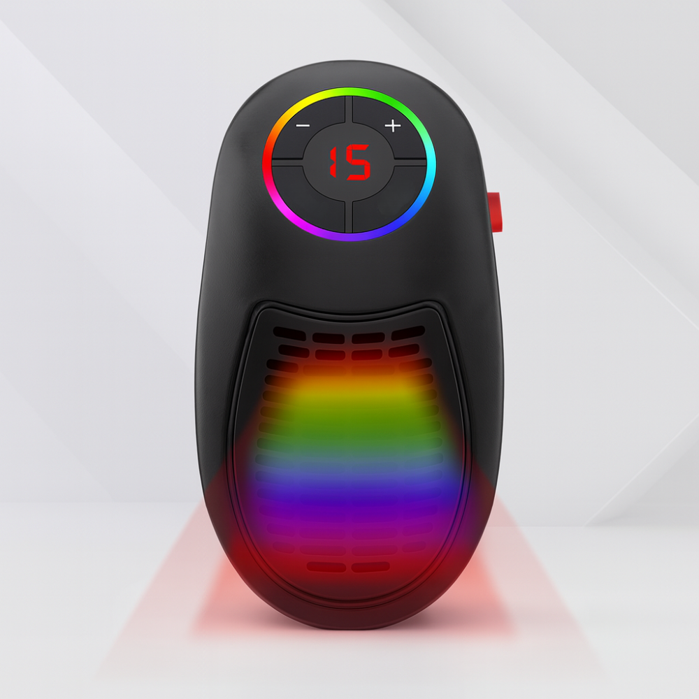 Electric Space Heater | Portable Energy Efficient Ceramic Heating with Adjustable Thermostat 0