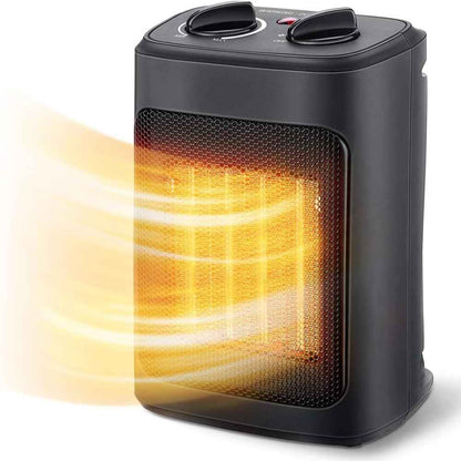 Electric Space Heater | Portable Energy Efficient Heating with Adjustable Thermostat 1
