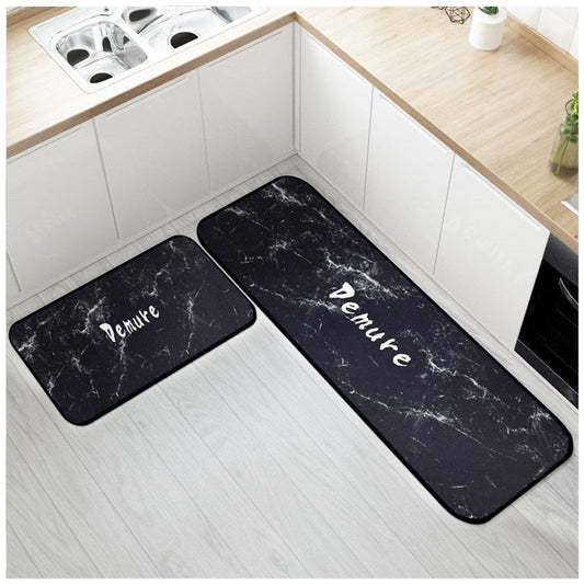 Hand-Woven Kitchen Mats | Oil-Proof Design for Easy Maintenance 1