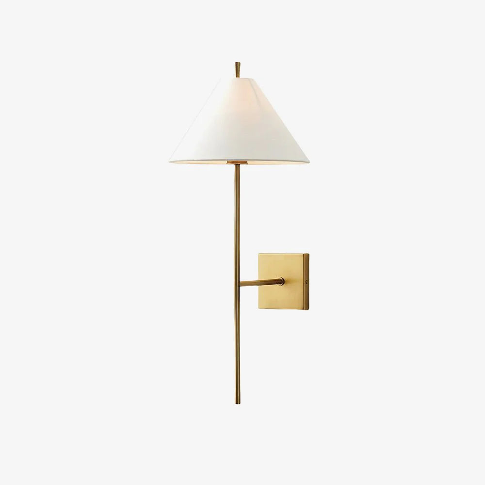 Elegant Modern Wall Sconce | Adjustable Fabric Shade for Cozy Lighting 2