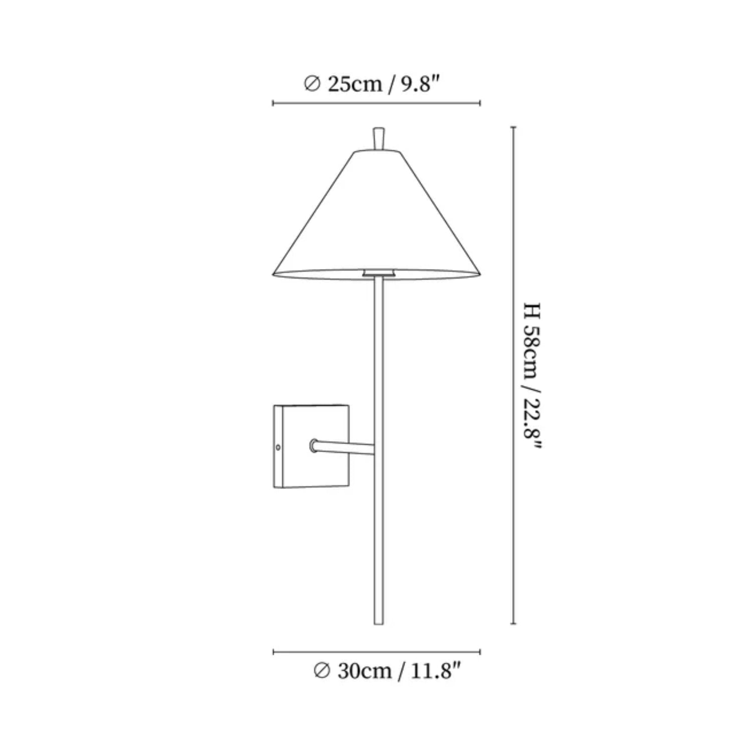 Elegant Modern Wall Sconce | Adjustable Fabric Shade for Cozy Lighting 3