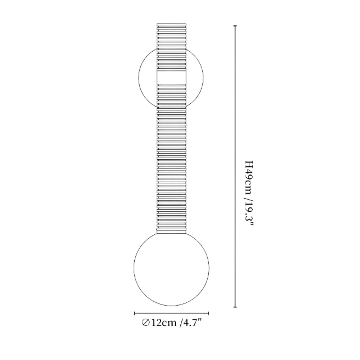 Elegant Modern Wall Sconce | Hand-Wound Leather and Opal Glass 3