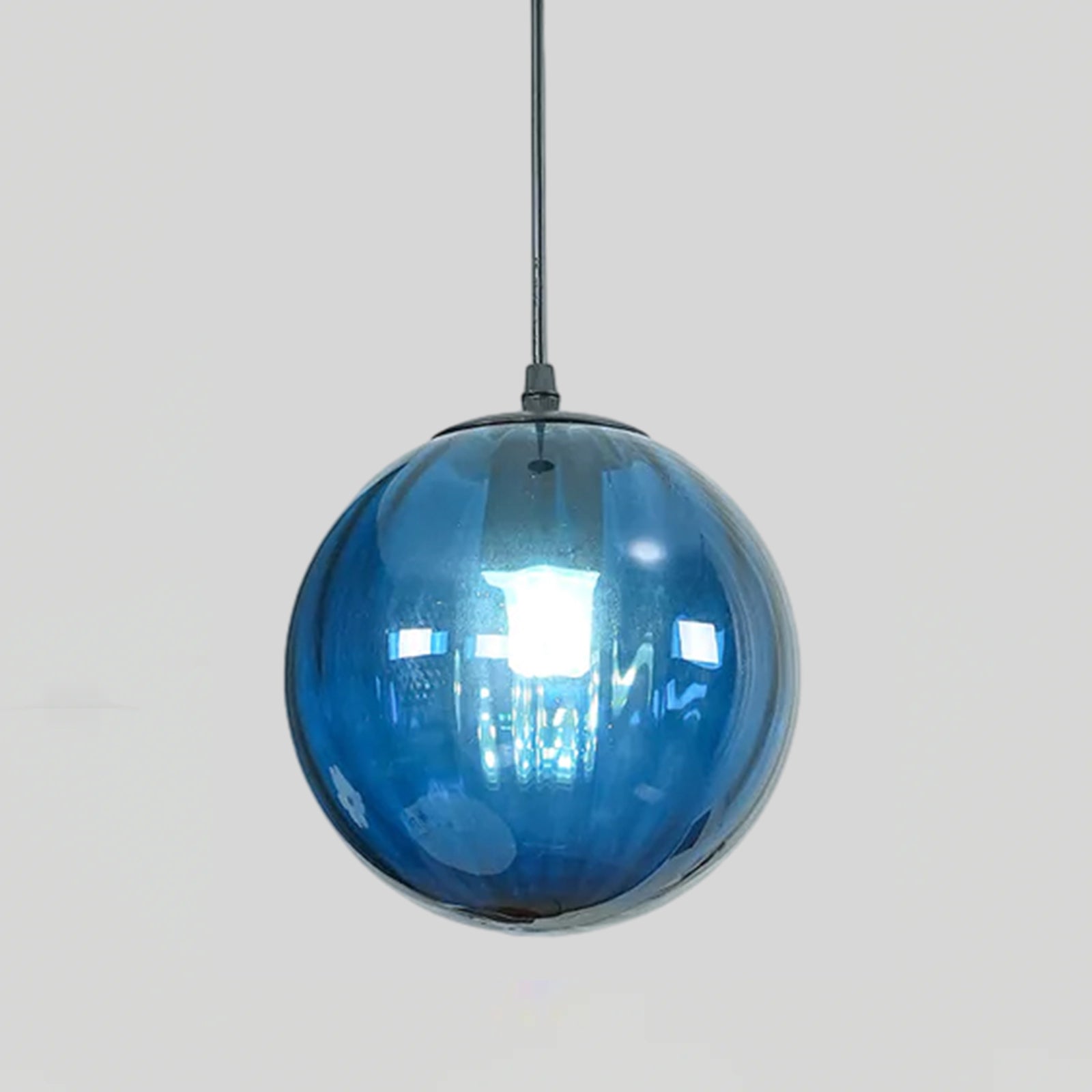 Elegant Pendant Light | Mouth-Blown Glass with Adjustable Height 10