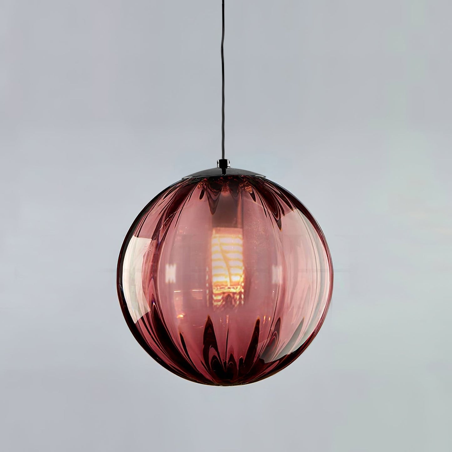 Elegant Pendant Light | Mouth-Blown Glass with Adjustable Height 12