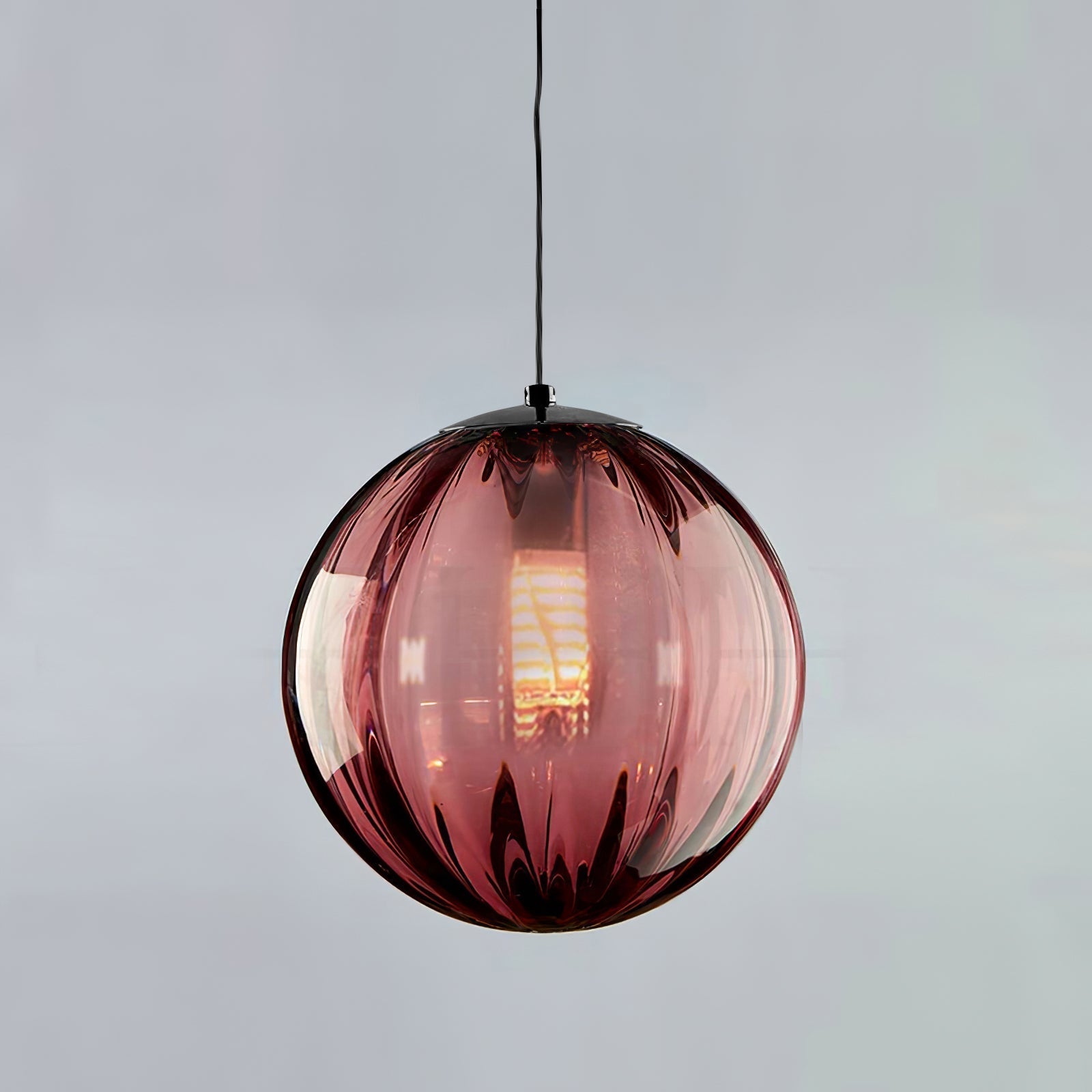 Elegant Pendant Light | Mouth-Blown Glass with Adjustable Height 12