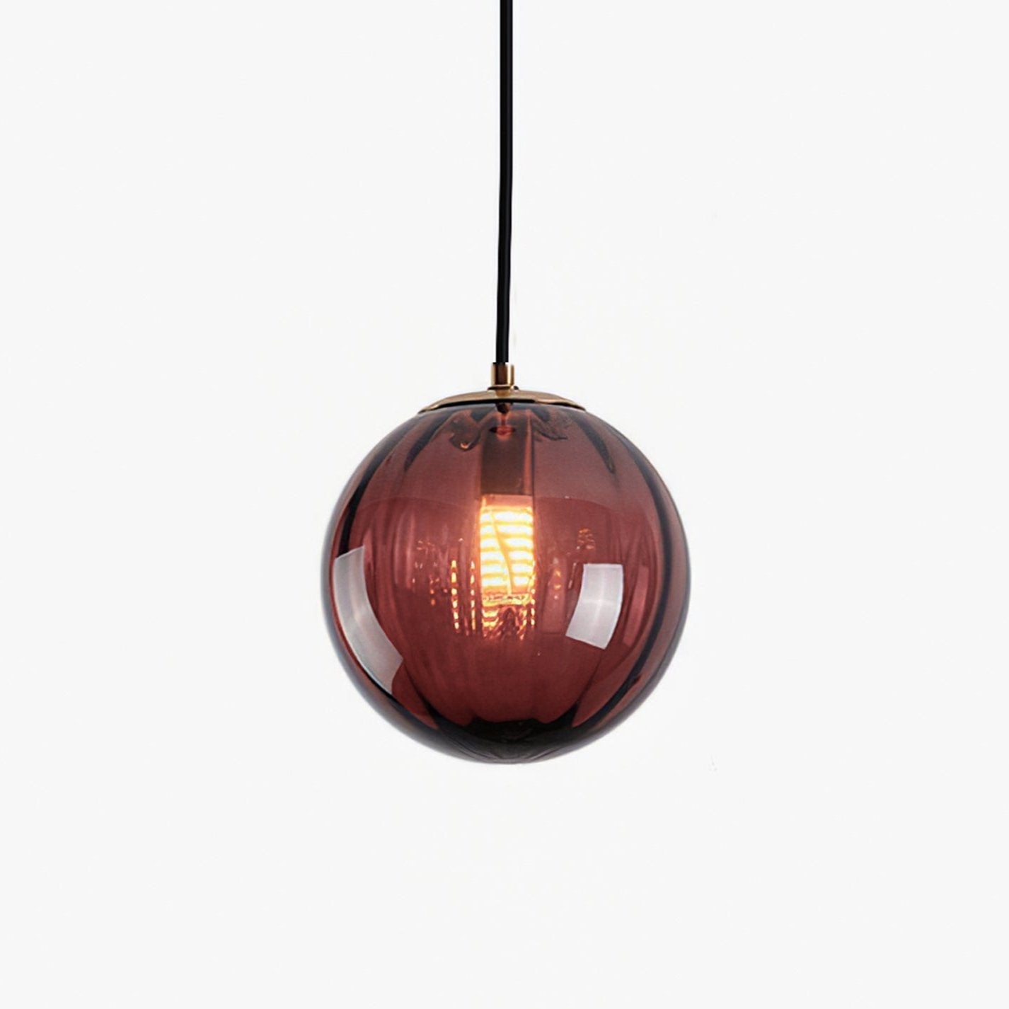 Elegant Pendant Light | Mouth-Blown Glass with Adjustable Height 2