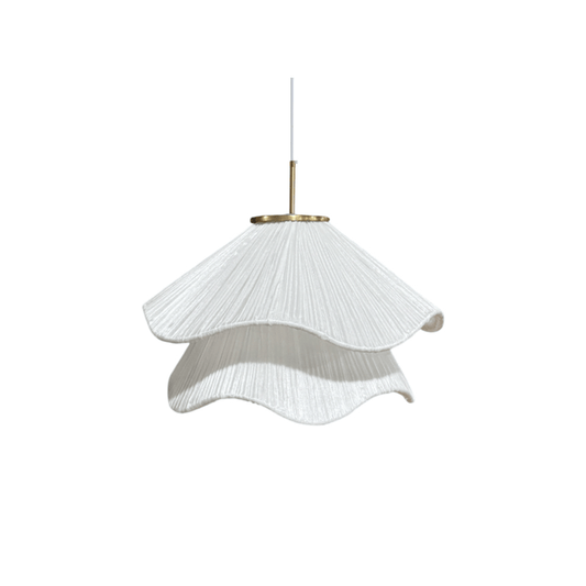Ethereal Bloom Pendant Light | Elegant Fabric Design with Soft Glow 1