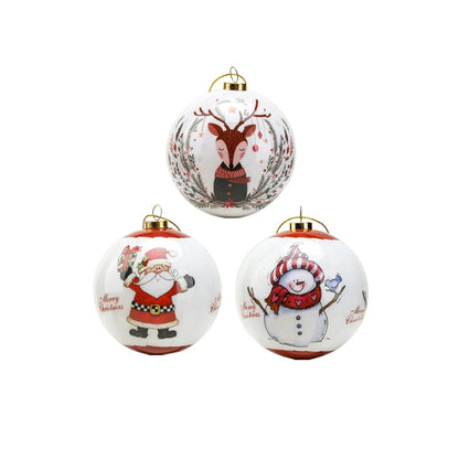 Exquisite Christmas Ornaments | Elegant Foam Baubles Set of 3 0