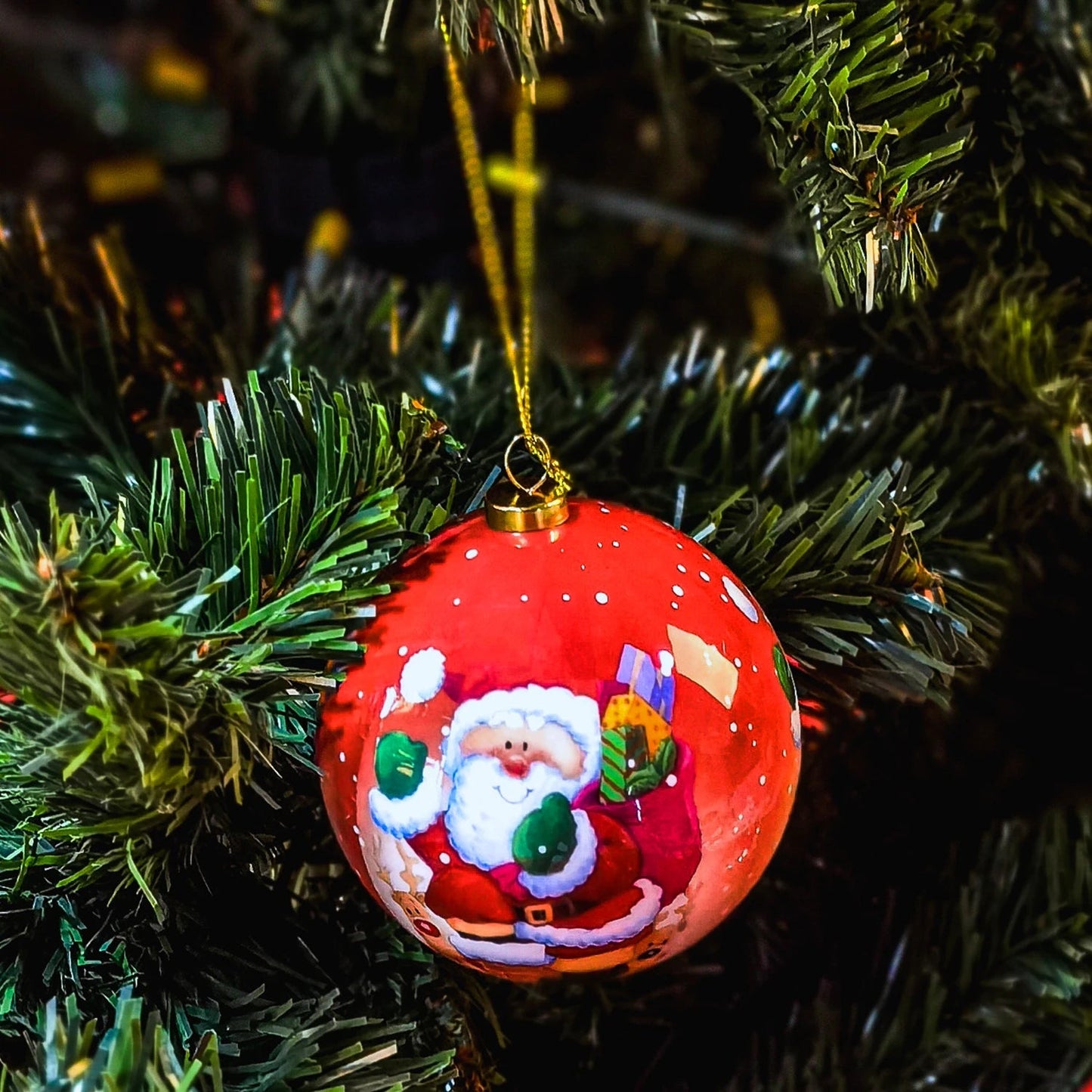 Exquisite Christmas Ornaments | Elegant Foam Baubles Set of 3 6