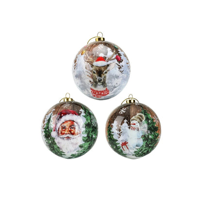 Exquisite Christmas Ornaments | Elegant Foam Baubles Set of 3 7