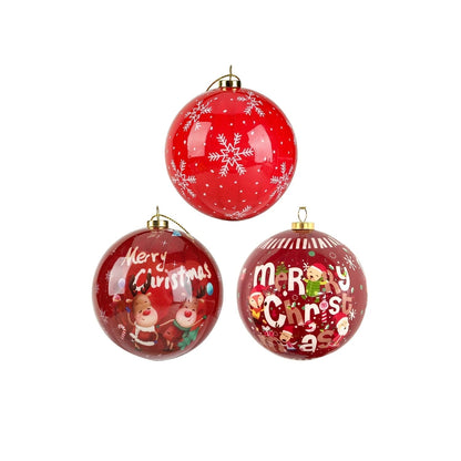 Exquisite Christmas Ornaments | Elegant Foam Baubles Set of 3 8