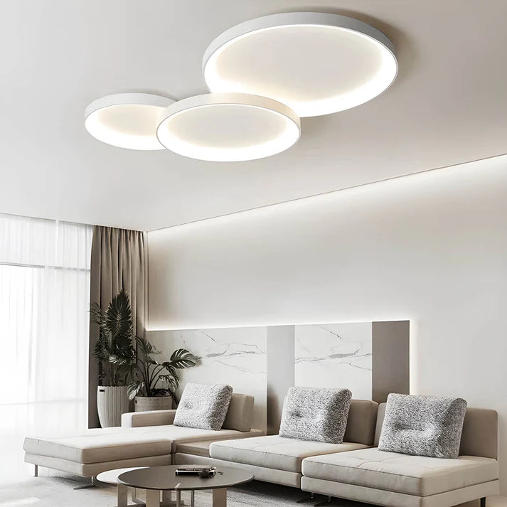 Flush Mount Ceiling Light | Contemporary LED Fixture for Modern Spaces 4