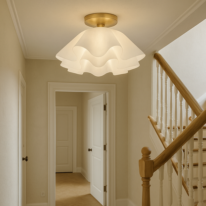 Flush Mount Ceiling Light | Elegant Gailon-Inspired Design with Integrated LED 2