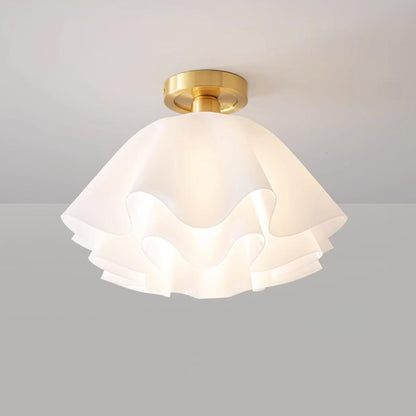 Flush Mount Ceiling Light | Elegant Gailon-Inspired Design with Integrated LED 5
