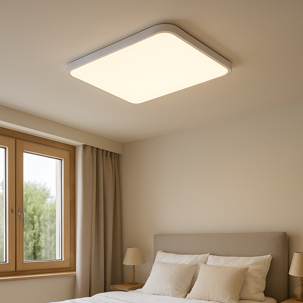Flush Mount Ceiling Light | Modern Minimalist LED Fixture for Elegant Spaces 0