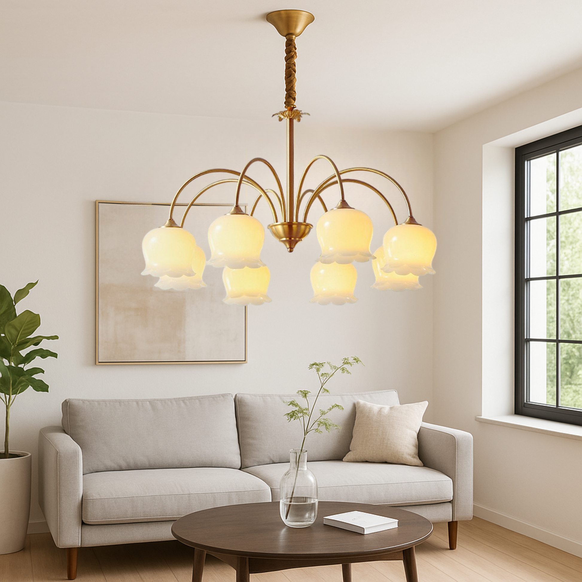 French Copper Chandelier | Elegant Design for Modern Spaces 1