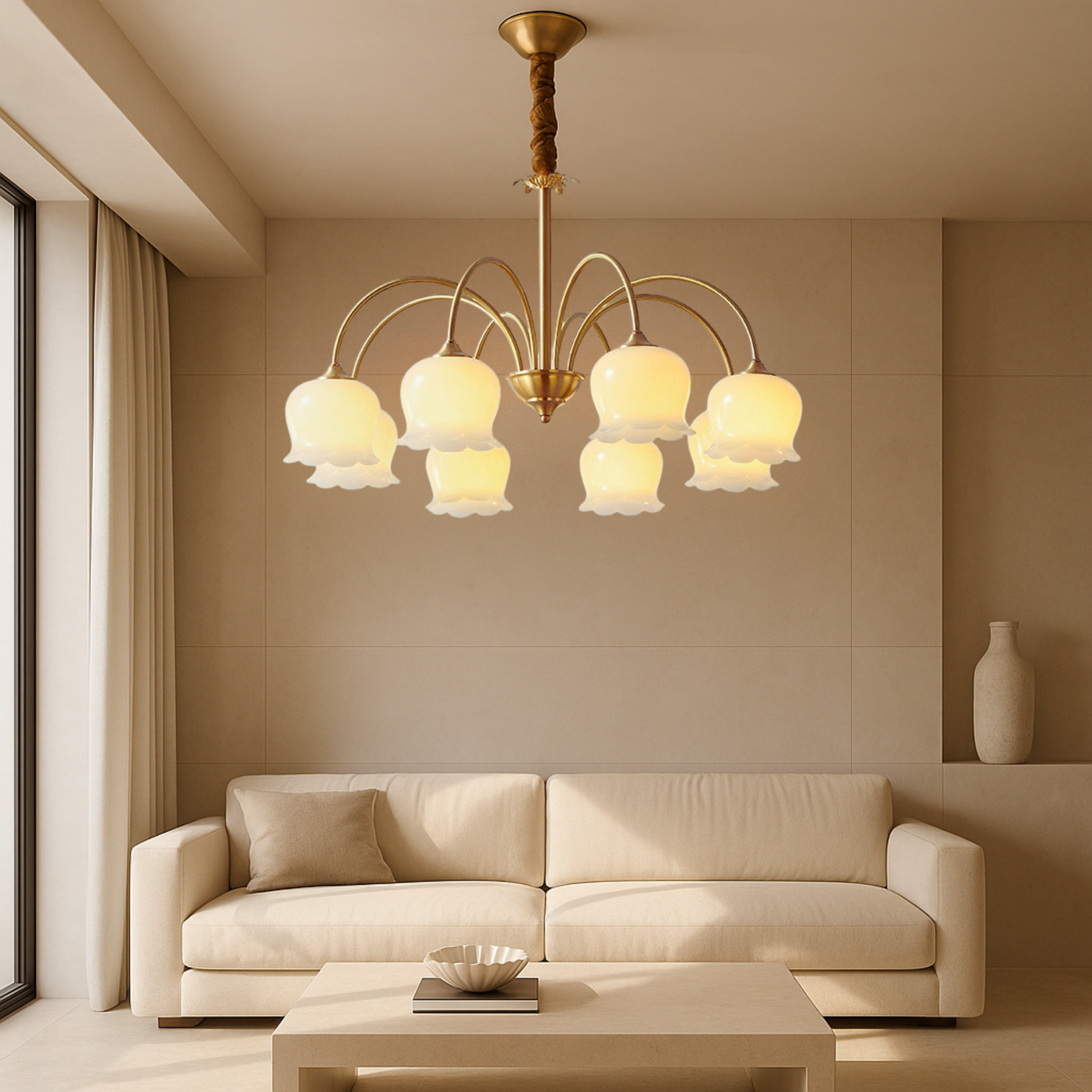 French Copper Chandelier | Elegant Design for Modern Spaces 2