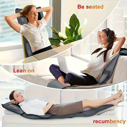 Full Body Massage Mat | Heated Vibration Therapy with Neck Kneading 6