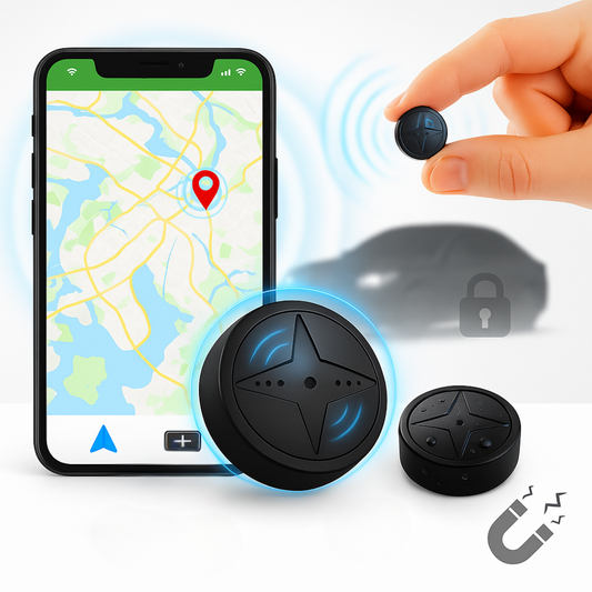 GPS Tracker for Car | Real-Time Monitoring with Magnetic Mount 0
