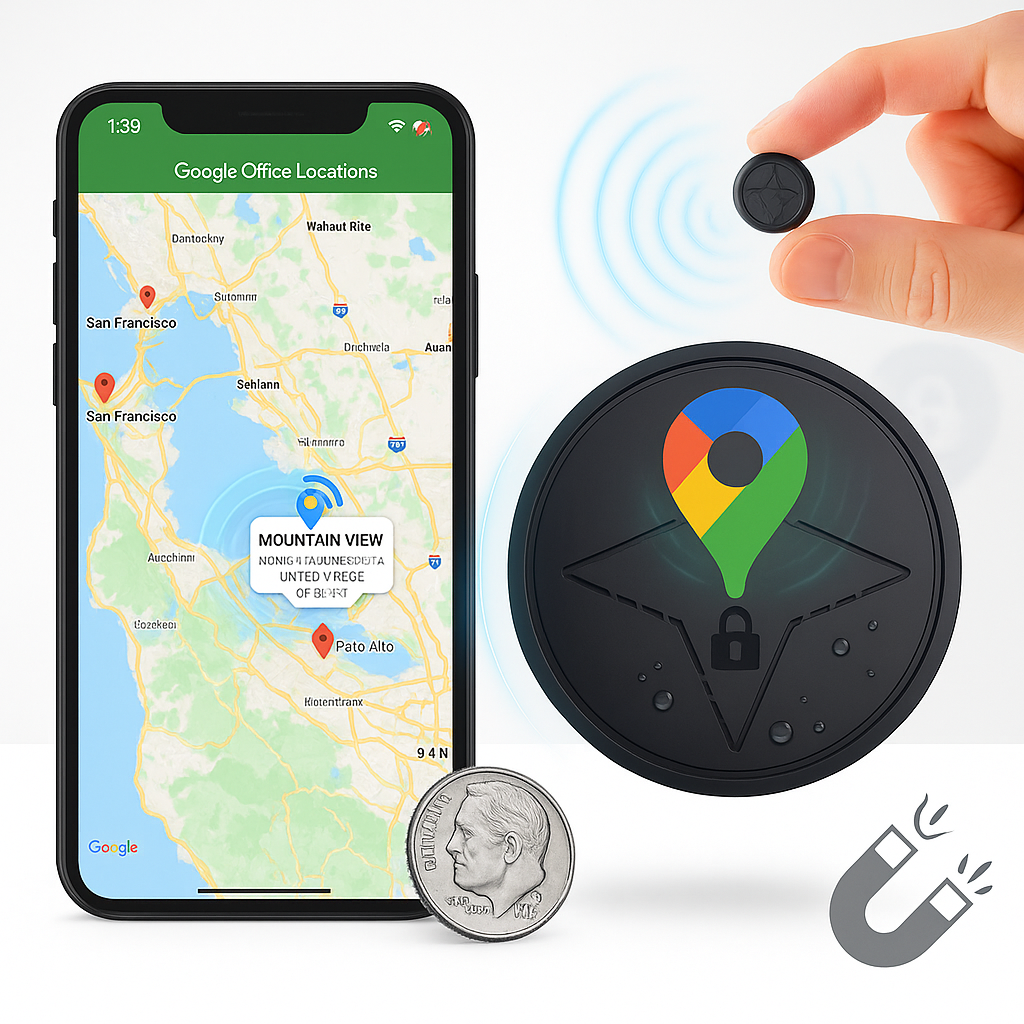 GPS Tracker for Car | Real-Time Monitoring with Magnetic Mount 1