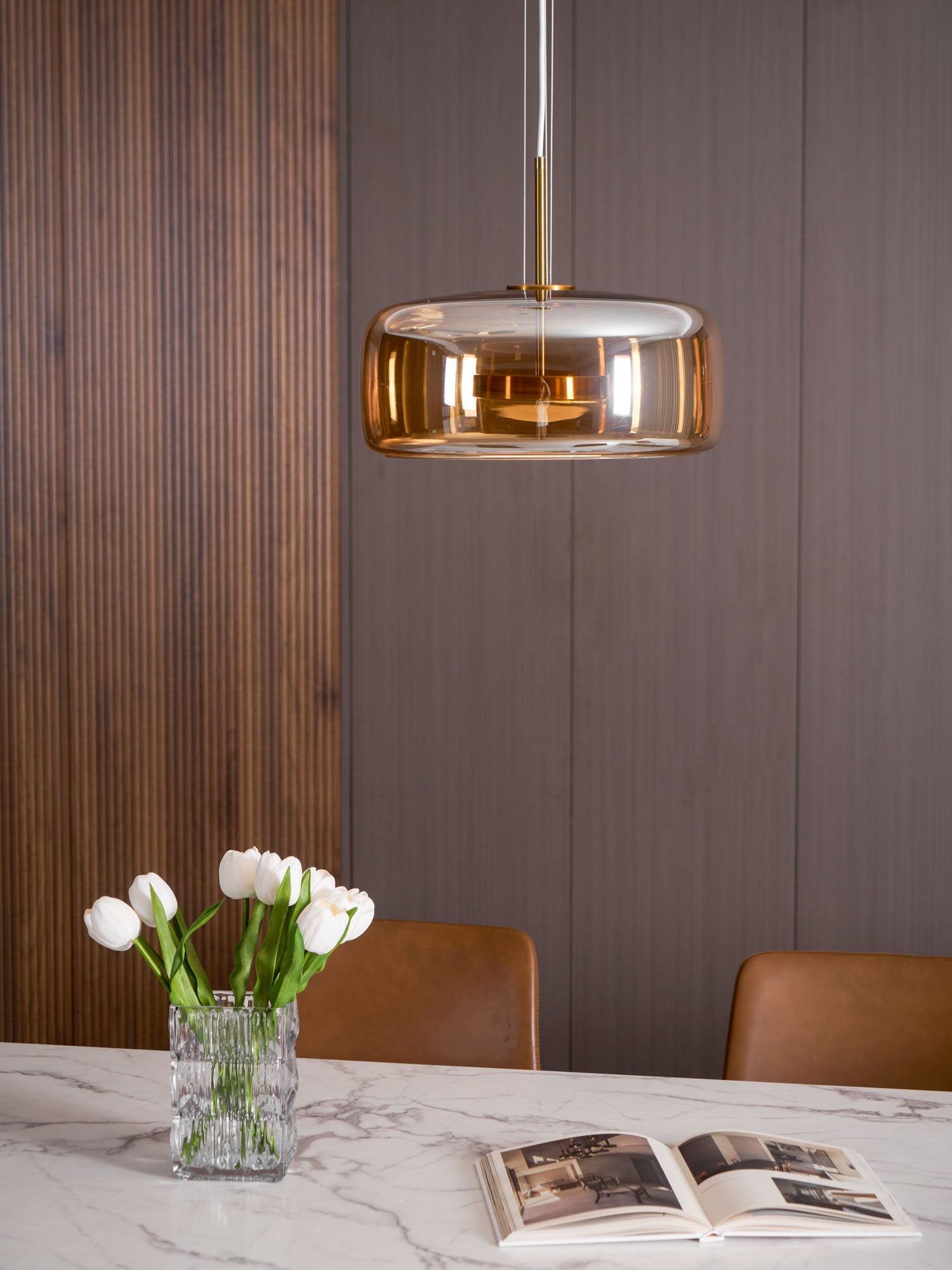 Glass Pendant Lamp | Adjustable Modern Lighting for Kitchen Island 5