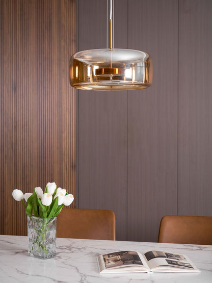 Glass Pendant Lamp | Adjustable Modern Lighting for Kitchen Island 9
