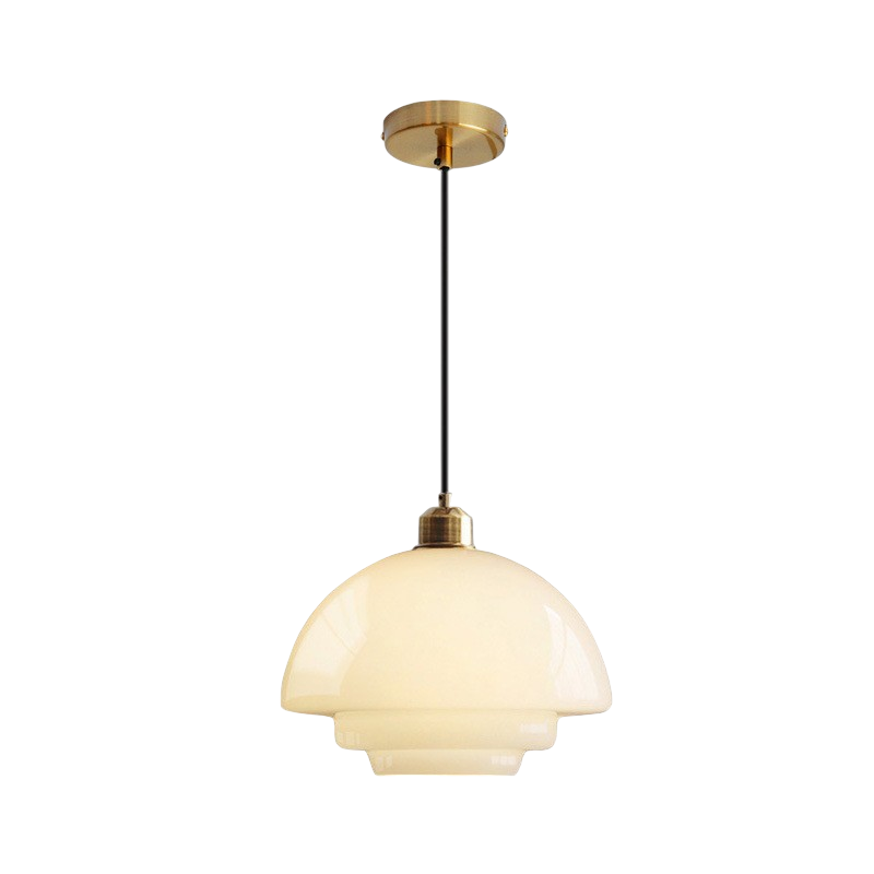 Glass Pendant Lamp | Soft White Shade for Modern Interiors 3