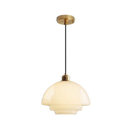 Glass Pendant Lamp | Soft White Shade for Modern Interiors 3