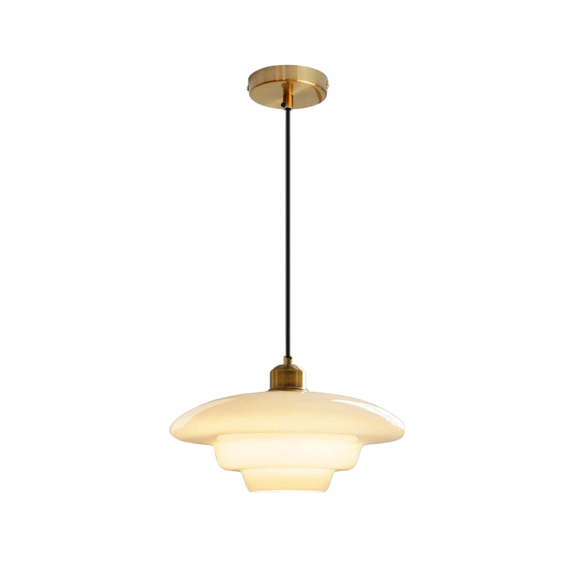 Glass Pendant Lamp | Soft White Shade for Modern Interiors 4