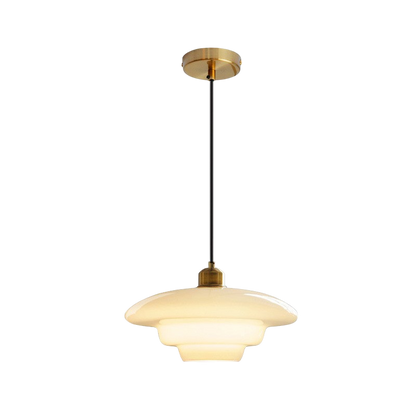 Glass Pendant Lamp | Soft White Shade for Modern Interiors 4