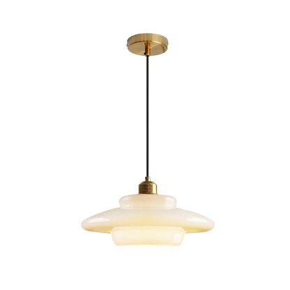 Glass Pendant Lamp | Soft White Shade for Modern Interiors 5