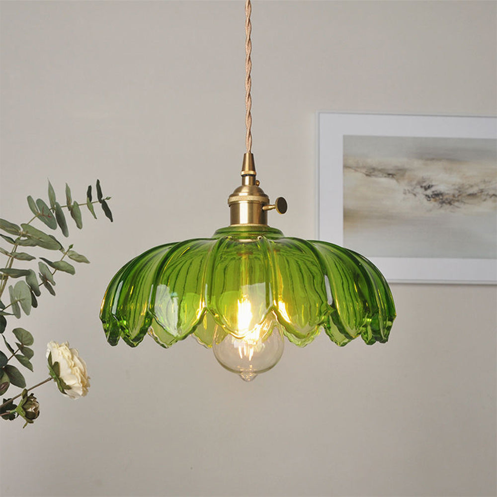 Glass Pendant Lamp | Vintage-Inspired Design for Modern Spaces 1